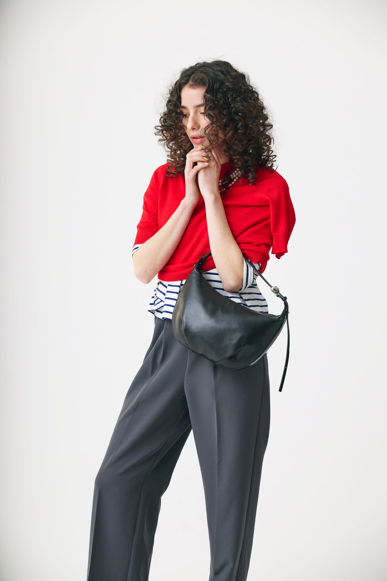 Luv moon bag (Leather)