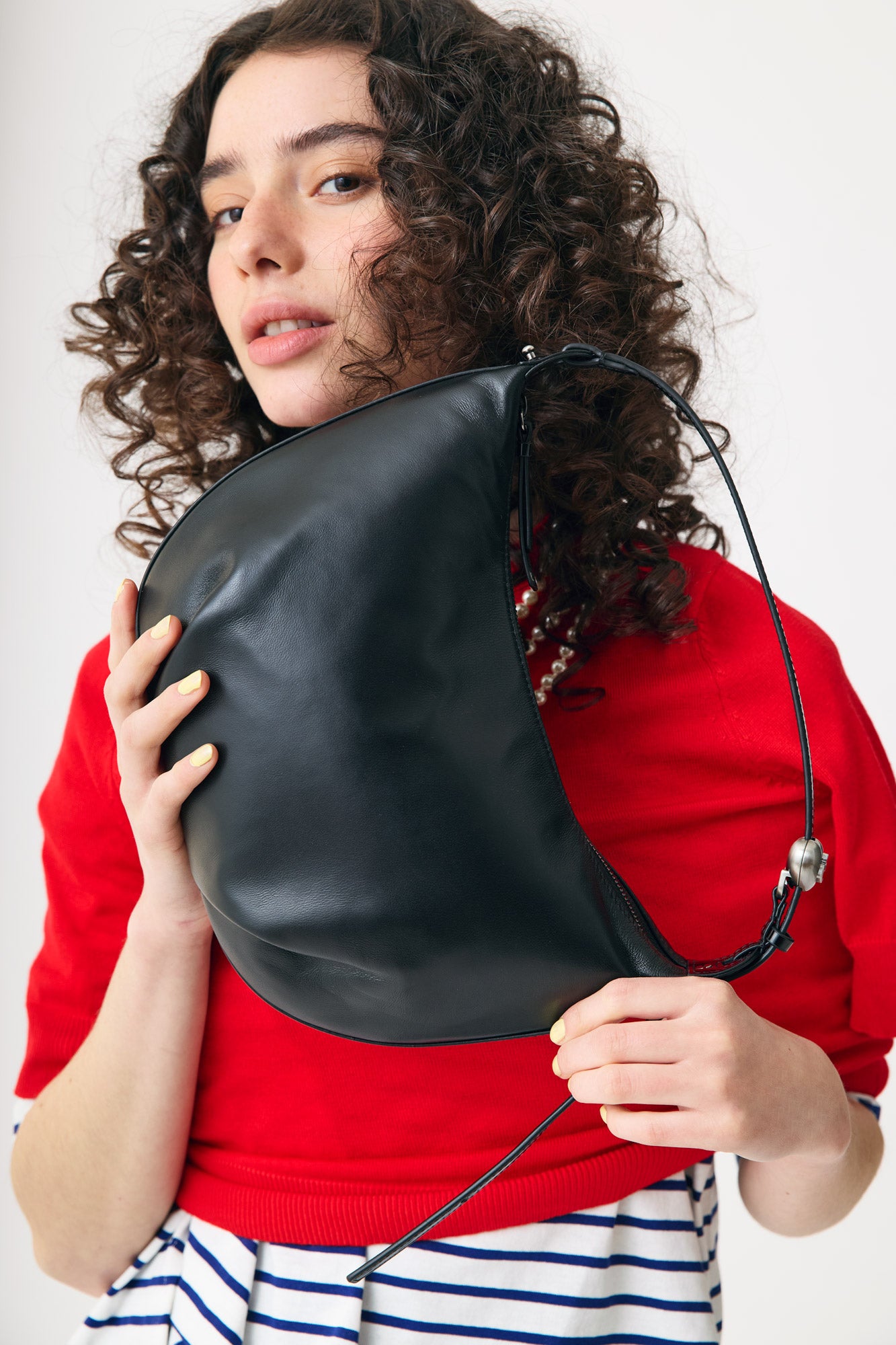 Luv moon bag (Leather)