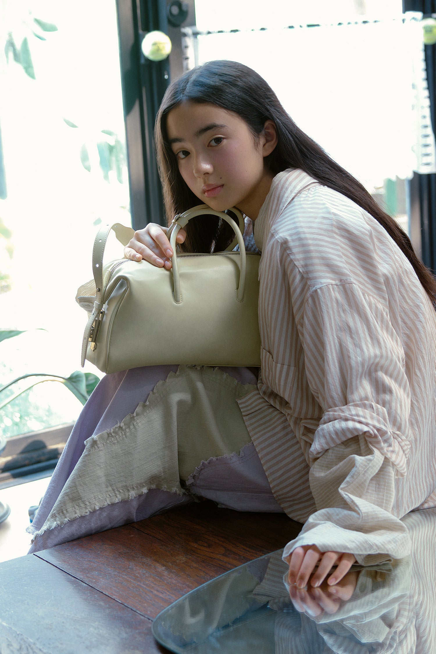 Clip tote bag