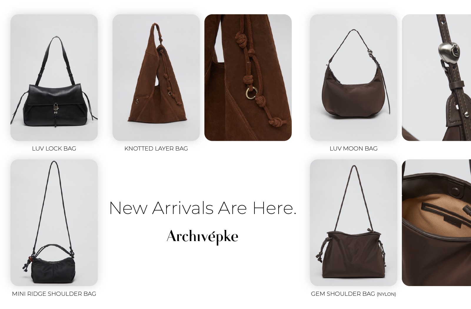 日本未入荷★ARCHIVEPKE★Rocking bag Archivepke